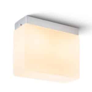 ARANA SQ prisadená  matný nikel 230V LED E14 2x6W