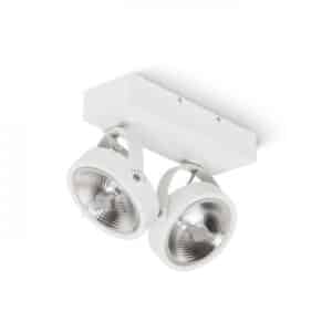 KELLY LED II nástenná biela  230V LED 2x12W 24°  3000K