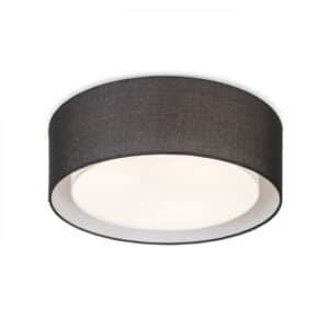 OTIS 50 stropná čierna/biela  230V LED E27 3x15W