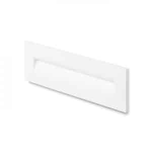 RASQ zápustná do steny biela  230V LED 9W IP65  3000K