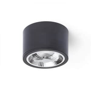 KELLY LED DIMM stropná čierna  230V LED 15W 45°  3000K