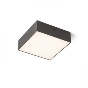 LARISA SQ 17 stropná čierna  230V LED 15W  3000K