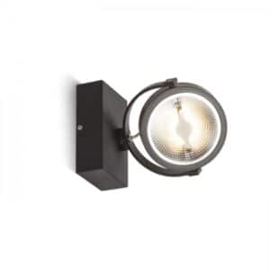 KELLY LED I DIMM nástenná čierna  230V LED 12W 24°  3000K