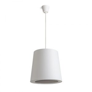 POLLOCK závesná biela/svetlo sivá  230V LED E27 15W