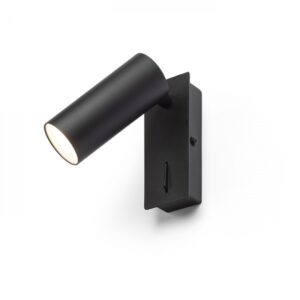 TAPIO I SQ nástenná čierna  230V LED 4.5W  3000K