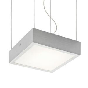STRUCTURAL LED 20×20 závesná  česaný hliník 230V LED 12W  3000K