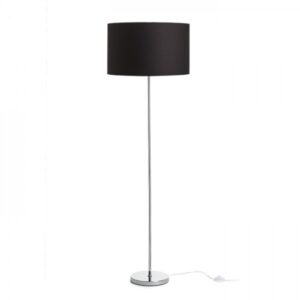 NYC/RON 40/25 stojanová  Pollycotton čierna/chróm 230V LED E27 15W