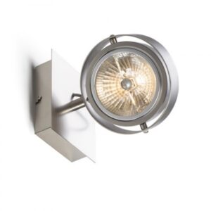 CASSIE nástenná  matný nikel 230V LED G53 15W