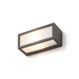 DURANT nástenná antracitová  230V LED E27 15W IP54