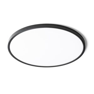 LANA 60 prisadená čierna plast 230V LED 50W  3000K 4000K 6000K