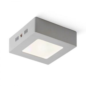 SLENDER SQ 12 prisadená  matný nikel 230V LED 6W  3000K