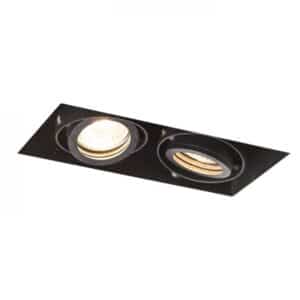 ELECTRA II  čierna  230V GU10 2x50W