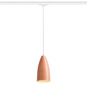 TUTTI pre trojokruh. lištu oranžová keramika 230V LED E27 15W
