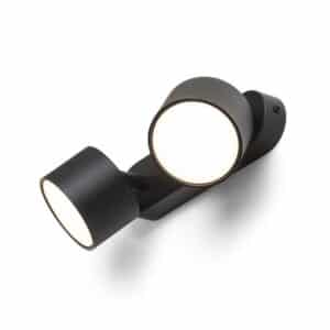 PIXEL II prisadená čierna  230V LED GX53 2x7W