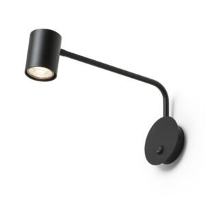 FILIP s ramenom čierna  230V LED GU10 5W
