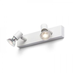 TRICA II nástenná biela  230V GU10 2x25W