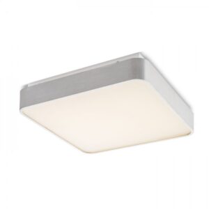 MENSA SQ 40 stropná  česaný hliník 230V LED 36W  3000K