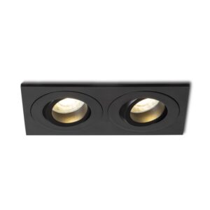 GALO II zápustná čierna 230V LED GU10 9W IP65