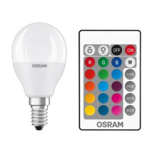 OSRAM RGBW ilum  matná 230V E14 LED EQ40  2700K