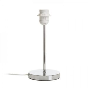 NYC stolný podstavec  chróm 230V LED E27 15W