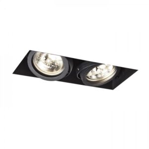 ELECTRA II  čierna  12V LED G53 2x15W