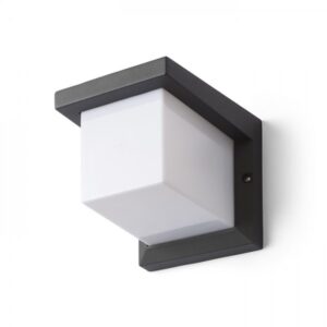 HIDE SQ nástenná antracitová  230V LED E27 15W IP44