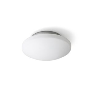 SARA LED 26 stropná opálové sklo/chróm 230V LED 12W IP44 3000K