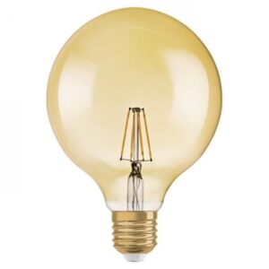 OSRAM Vintage Globe 125 DIMM jantárová 230V E27 LED EQ55 2400K