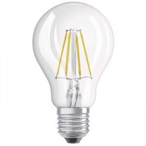 OSRAM Retrofit Classic A DIMM  číra 230V E27 LED EQ40  2700K