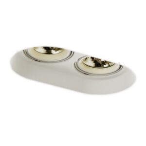DINGO II nakláňacia  sadrová 230V LED G53 2x15W