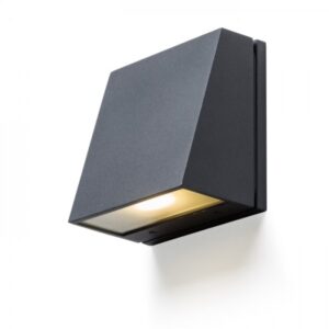 GIGI nástenná antracitová  230V LED 3.3W IP65  3000K