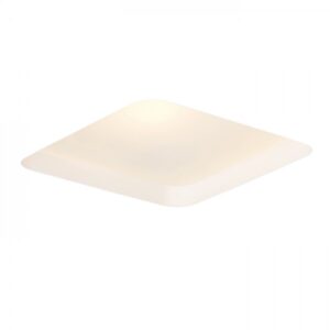 MIA SQ zápustná  sadrová/satinované sklo 230V LED E27 2x11W