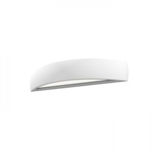 CRESCENT L nástenná  sadrová 230V LED E14 2x6W