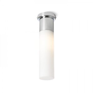 EIGHT stropné  opálové sklo/chróm 230V LED E27 11W IP44