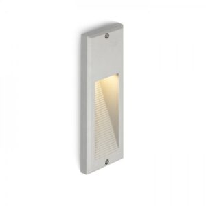 FACA zápustná striebornosivá  230V LED 2W IP54  3000K