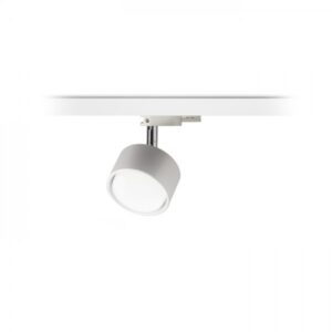 PIXIE na trojokruh. lištu biela chróm 230V LED GX53 7W