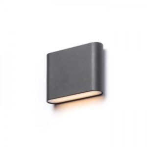 CHOIX 114 nástenná antracitová  230V LED 2x3W IP54  3000K
