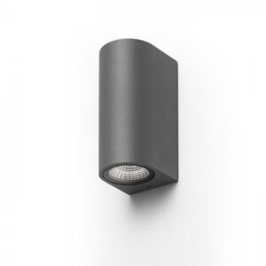 ZACK II  antracitová  230V LED 2x3W 58° IP54  3000K