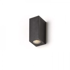 KUBI II  antracitová  230V LED 2x3W 56° IP54  3000K