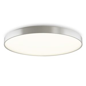 MENSA R 80 stropná  česaný hliník 230V LED 80W  3000K
