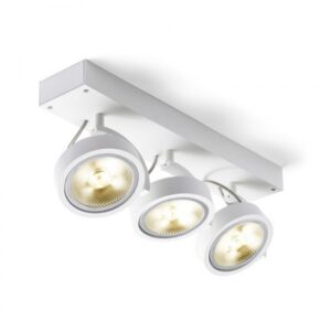 KELLY III nástenná biela  230V LED G53 3x15W