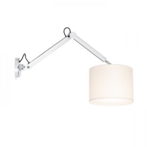 MADISON W nástenná biela chróm 230V LED E27 15W