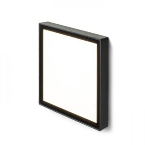 DEJAVU SQ 14 zápustná čierna  230V LED 6W IP65  3000K