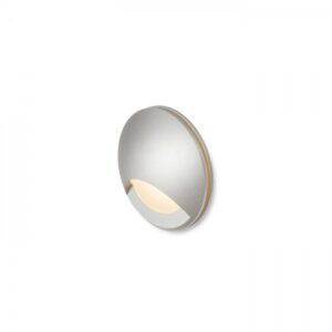 CLUB IND zápustná striebornosivá  230V LED 3W IP54  3000K