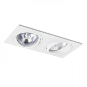 PASADENA G53 SQ II  biela  230V LED G53 2x15W