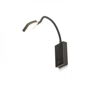 FRISCO W nástenná čierna  230V LED 4.2W 120°  3000K