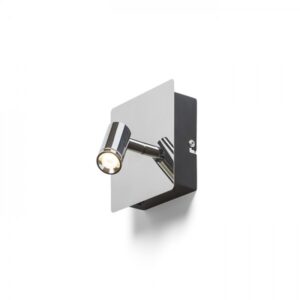 TIARA nástenná  chróm 230V LED 2x3W 25°  3000K