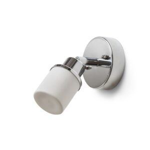 LINN I nástenná  opálové sklo/chróm 230V LED G9 3W IP44