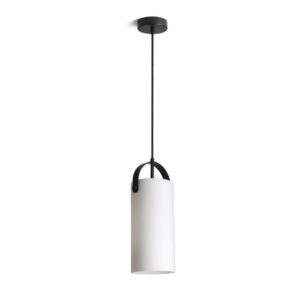 JULIETTA 31 závesná  opálové sklo/čierna 230V LED E27 15W