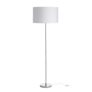 NYC/RON 40/25 stojanová  Monaco holubia sivá/strieborné PVC/chróm 230V LED E27 15W